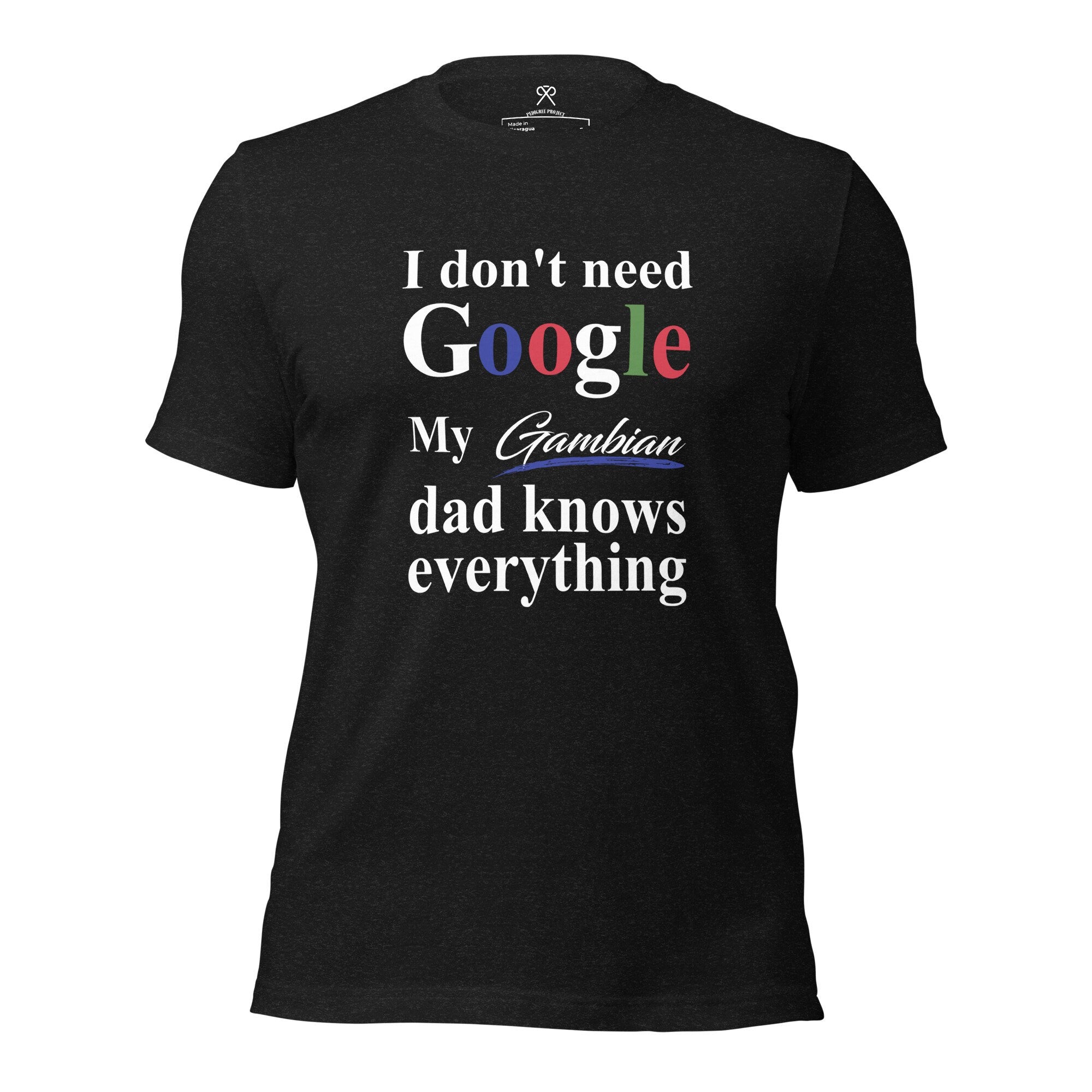 Gambian Dad Tshirt, Funny Dad tshirt, African Dad Tshirt, Father's Day Tshirt, Couples Tshirt, African Couple.